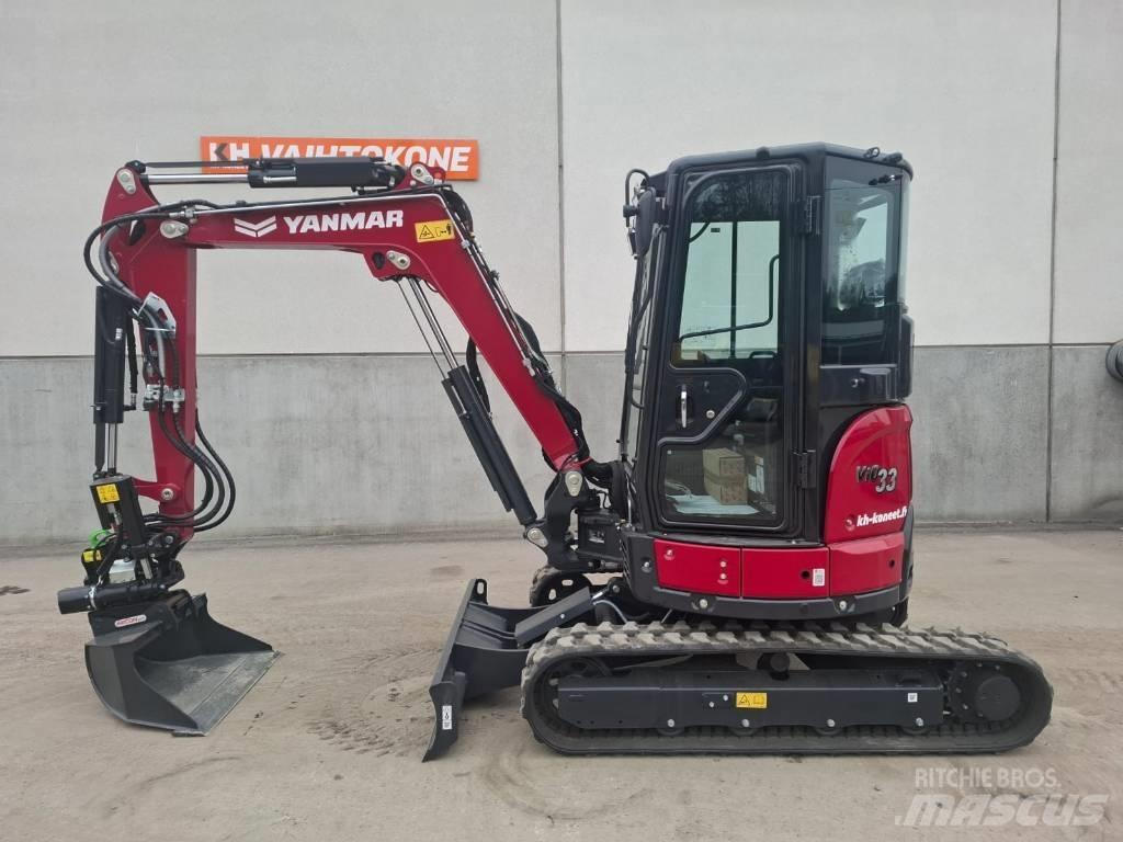 Yanmar Vio 33-6 حفارات صغيرة أقل من 7 طن (حفارات صغيرة)