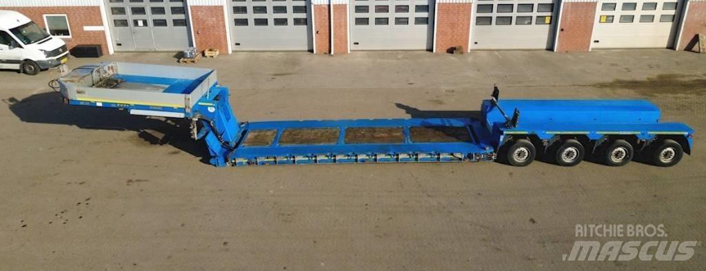 Goldhofer STZ-VP 4 A نصف مقطورة مسطحة منخفضة