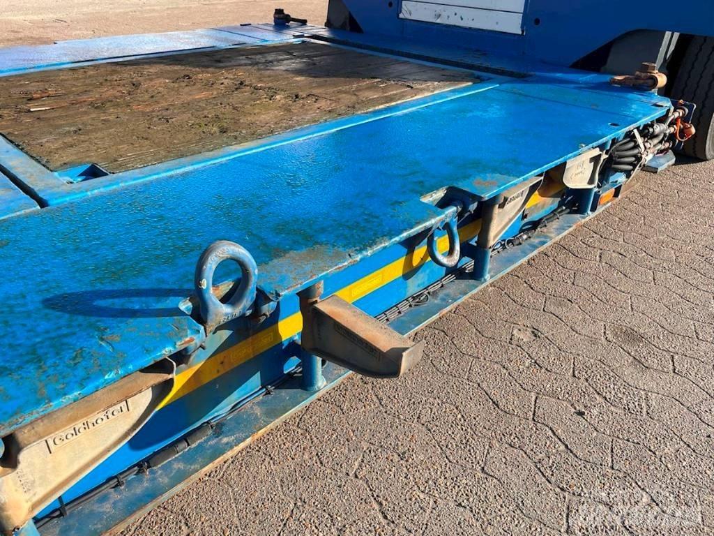 Goldhofer STZ-VP 4 A نصف مقطورة مسطحة منخفضة