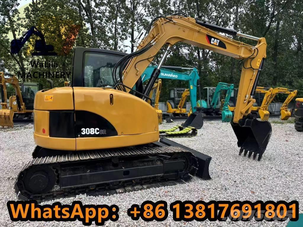 CAT 308 C CR حفارات صغيرة أقل من 7 طن (حفارات صغيرة)