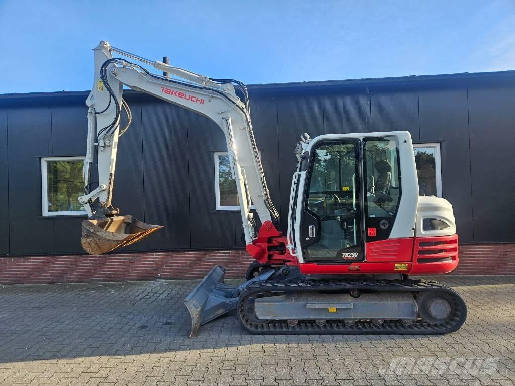 Takeuchi TB 290 حفارات وسط 7 طن - 12 طن