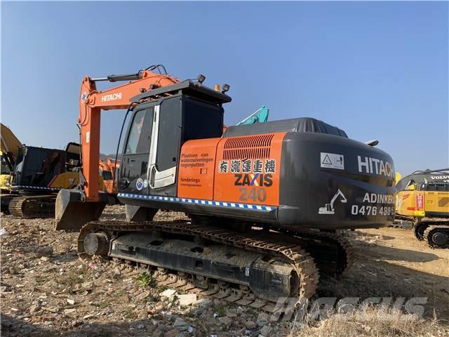 Hitachi ZX240 حفارات زحافة