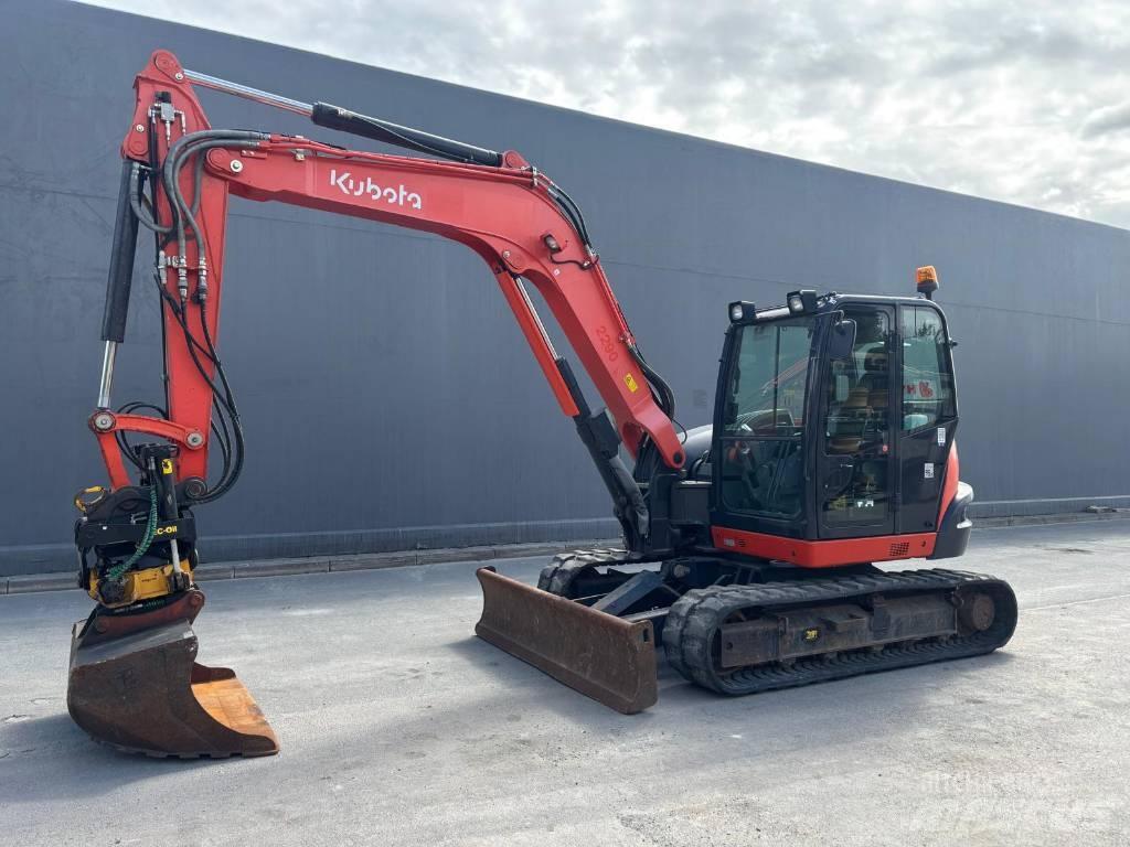 Kubota KX 080-4 حفارات وسط 7 طن - 12 طن