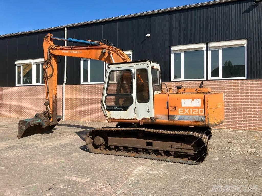 Fiat Hitachi EX120 حفارات زحافة