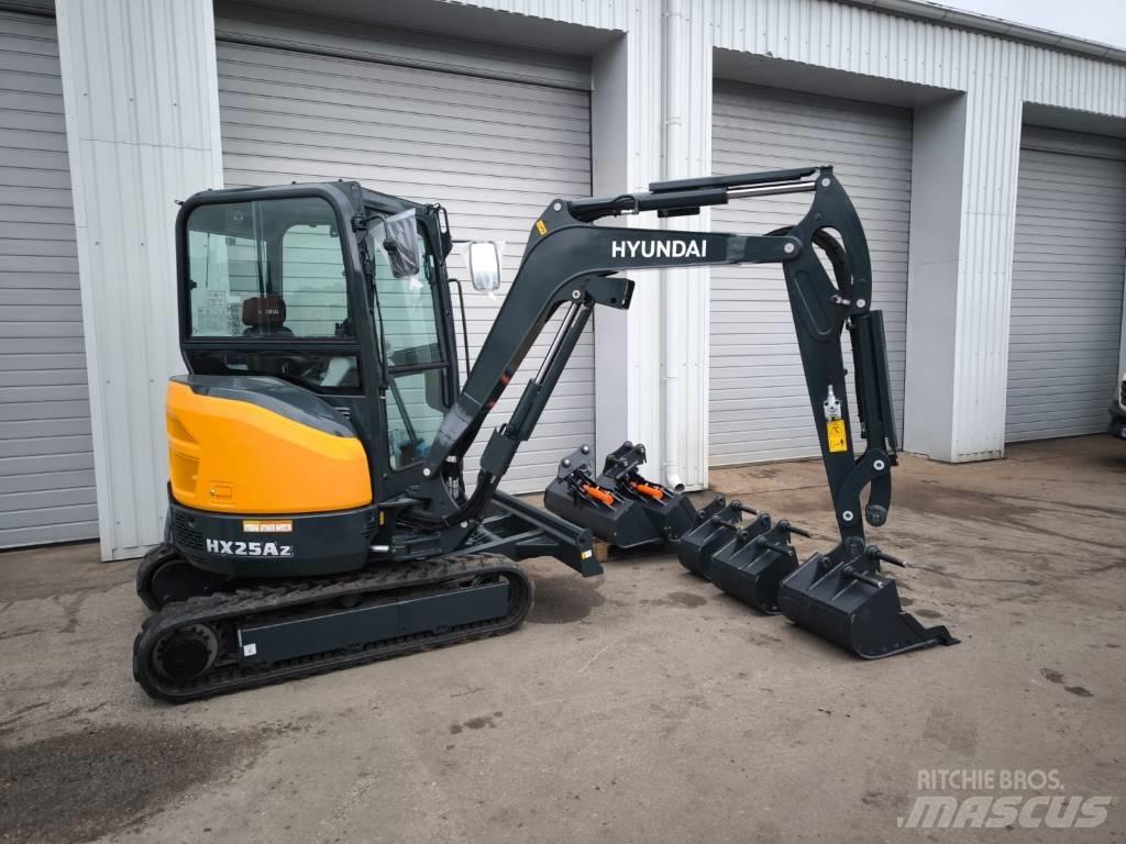 Hyundai HX 25 AZ حفارات صغيرة أقل من 7 طن (حفارات صغيرة)