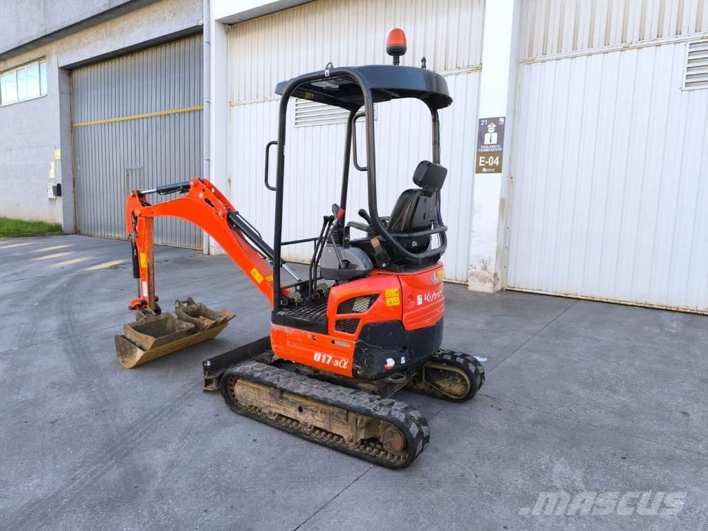 Kubota U 17-3 حفارات صغيرة أقل من 7 طن (حفارات صغيرة)