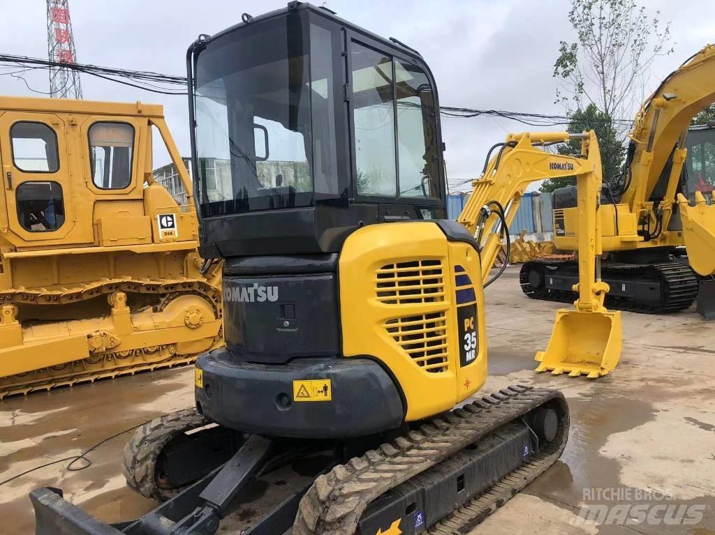 Komatsu PC 35 MR حفارات صغيرة أقل من 7 طن (حفارات صغيرة)