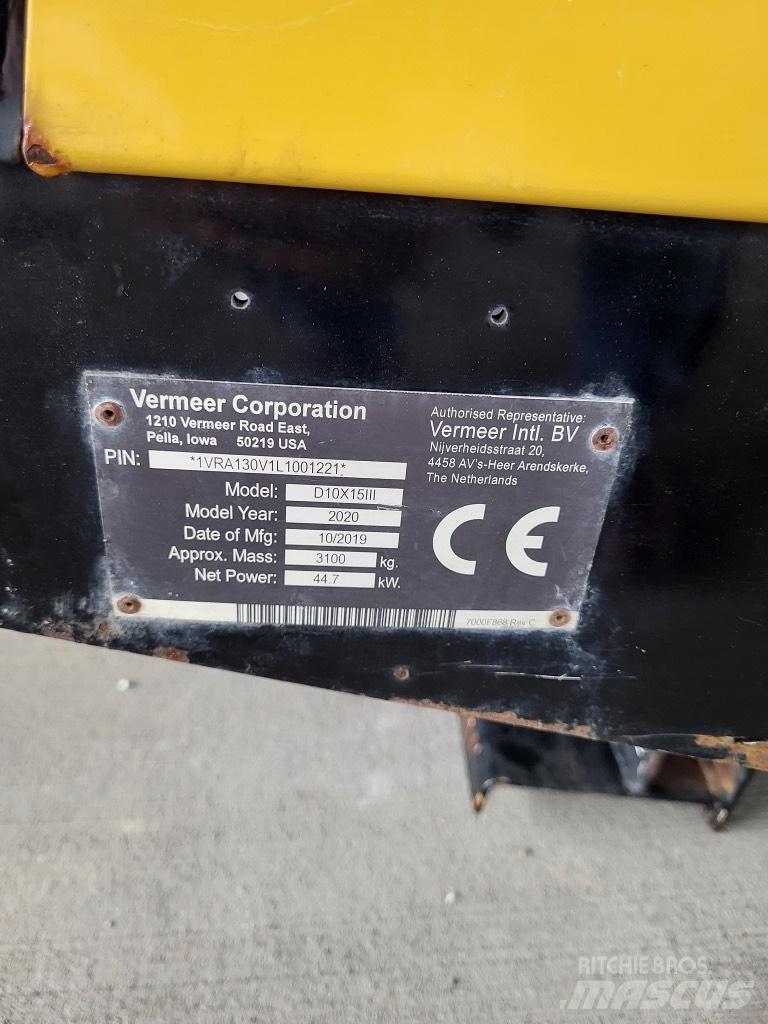Vermeer D10x15III الحفارات الأفقية