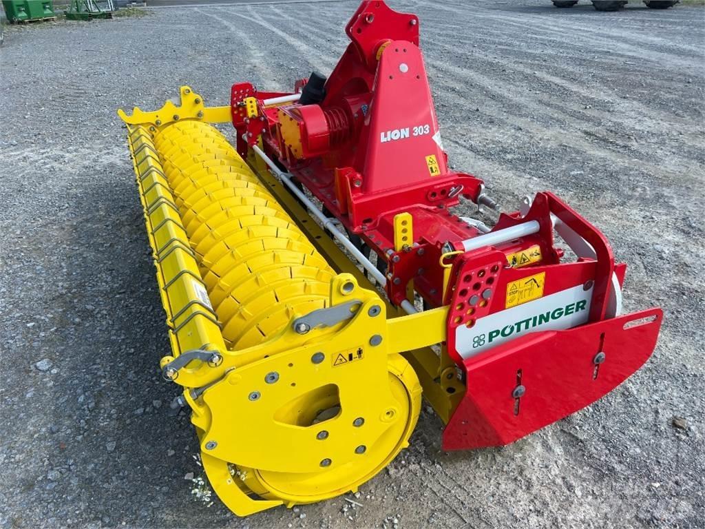 Pöttinger Lion 303 الكاسحات وقلابات التربة ذات المحركات