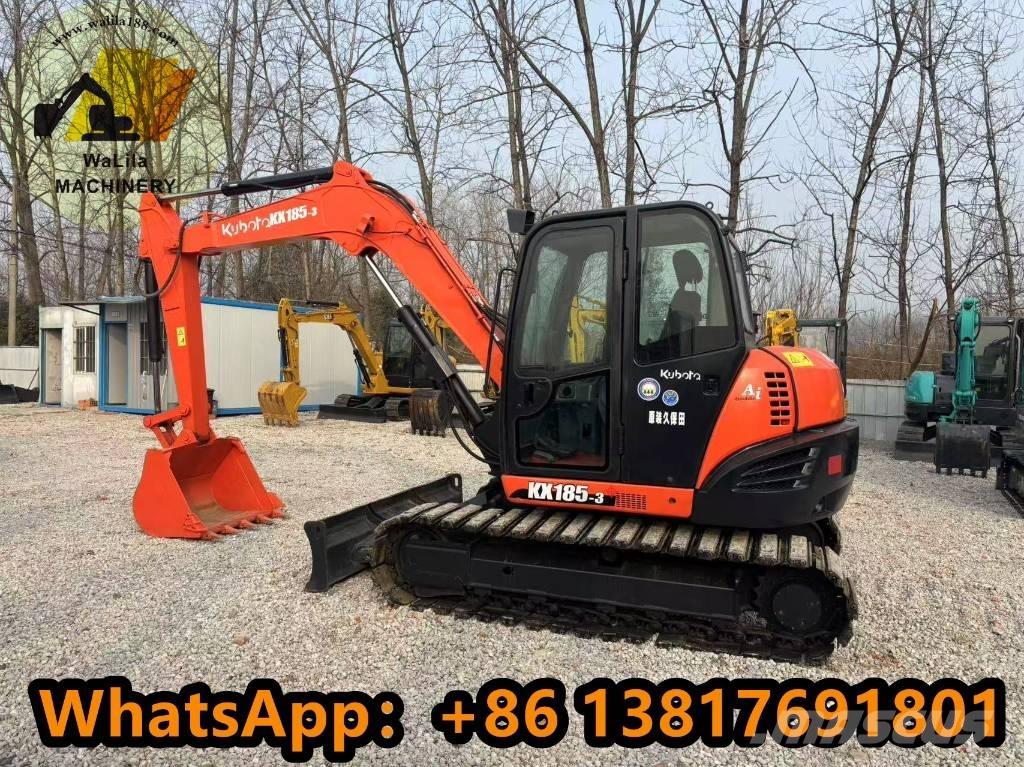 Kubota KX 185-3 حفارات صغيرة أقل من 7 طن (حفارات صغيرة)