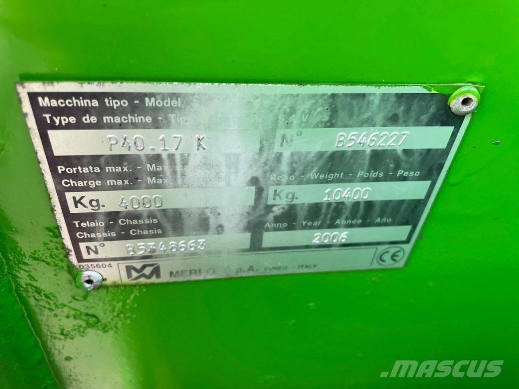 Merlo P 40.17 K مناولات متداخلة