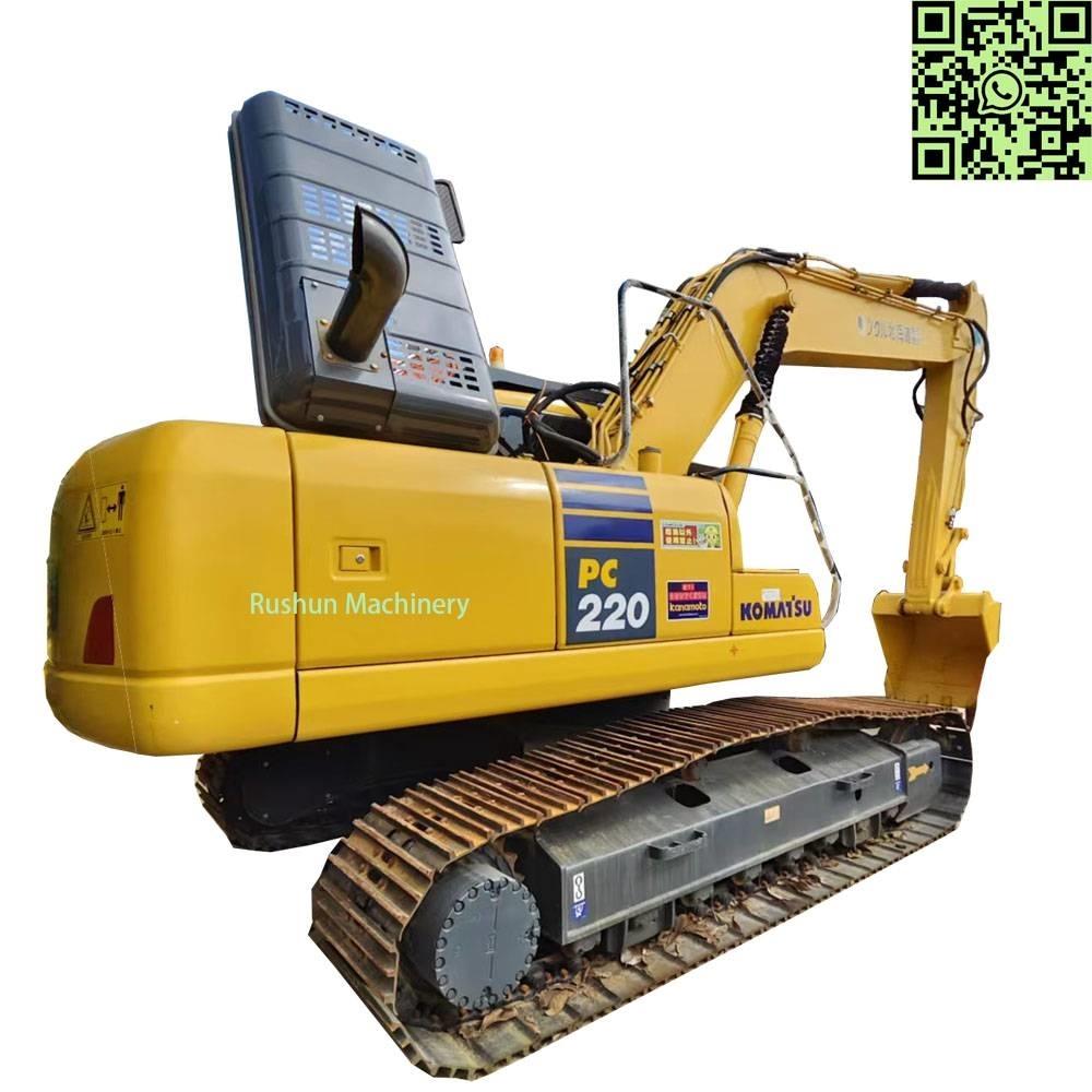Komatsu PC 220-7 حفارات زحافة