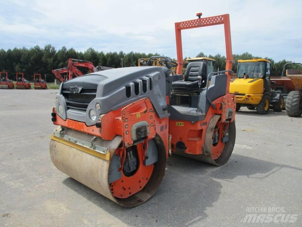 Hamm HD 14 VV مداحل ثنائية الاسطوانة