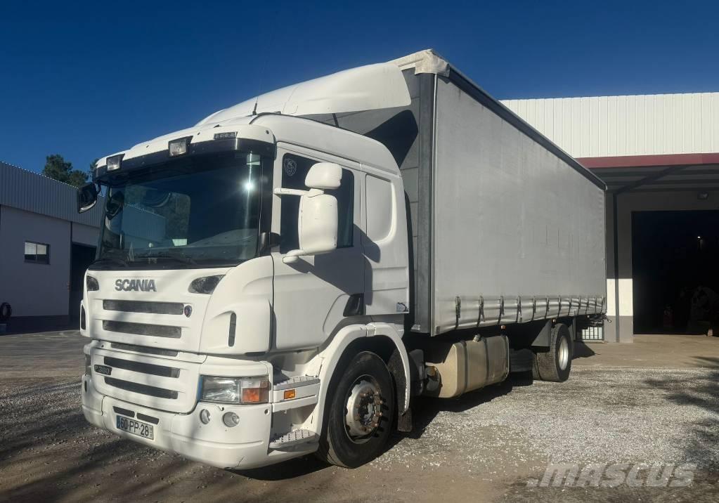 Scania P 380 شاحنات بغطاء جانبي