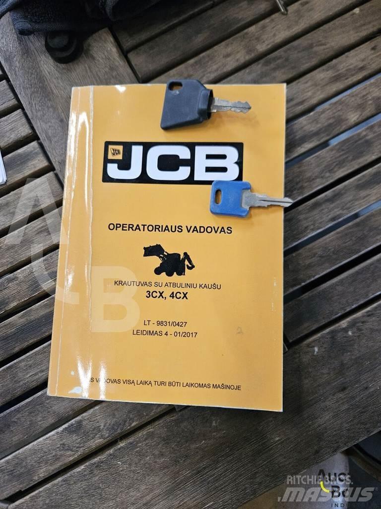JCB 4 CX لوادر ذات جرافات عكسية