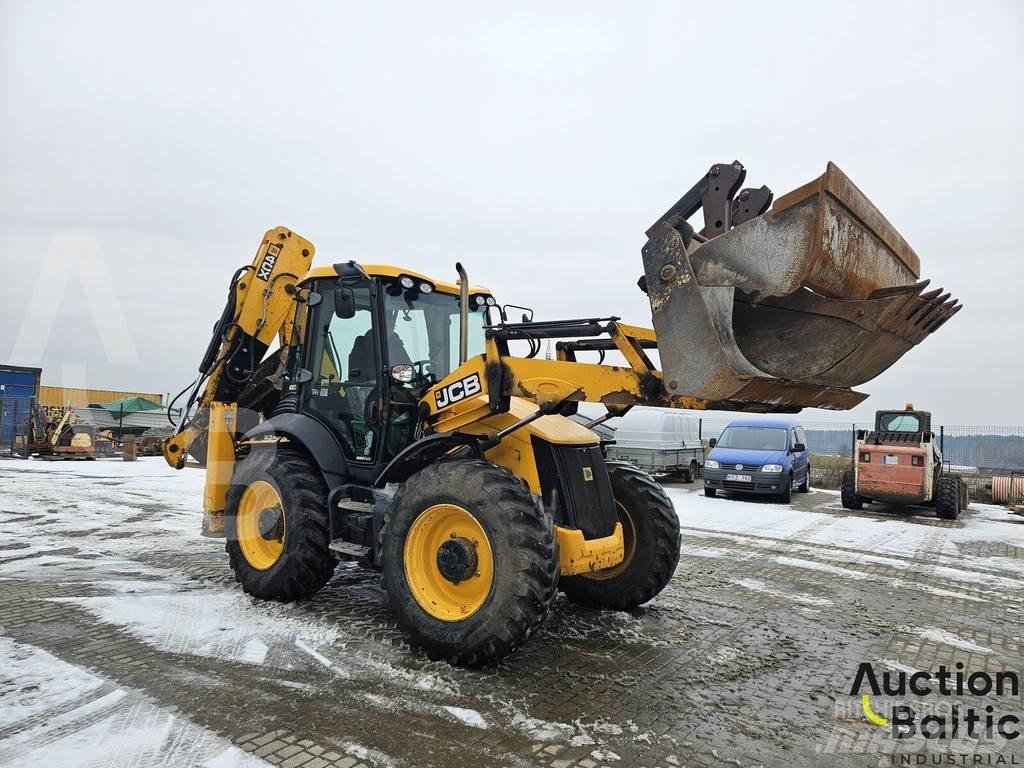 JCB 4 CX لوادر ذات جرافات عكسية