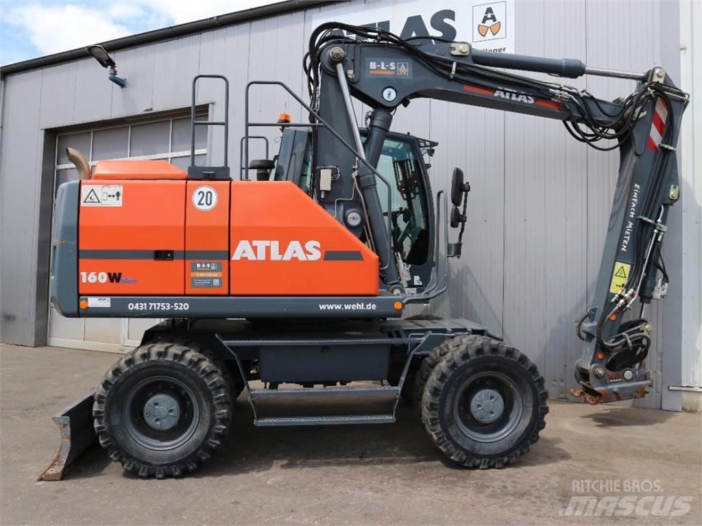 Atlas 160W-BLUE حفارات بعجل