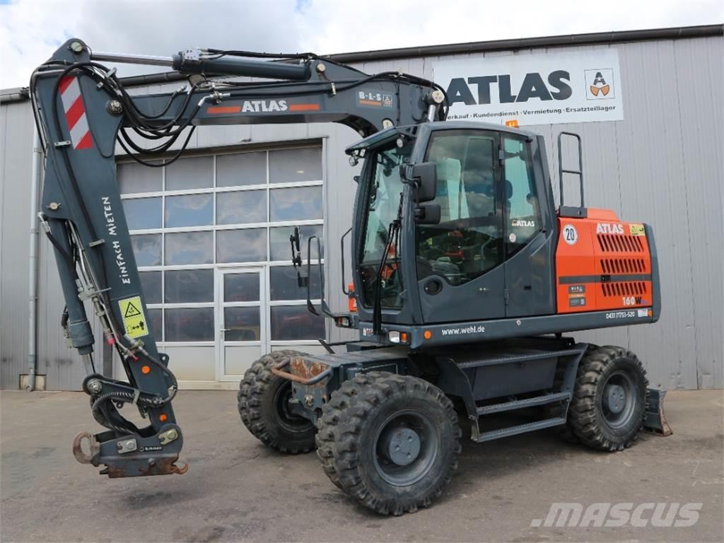 Atlas 160W-BLUE حفارات بعجل