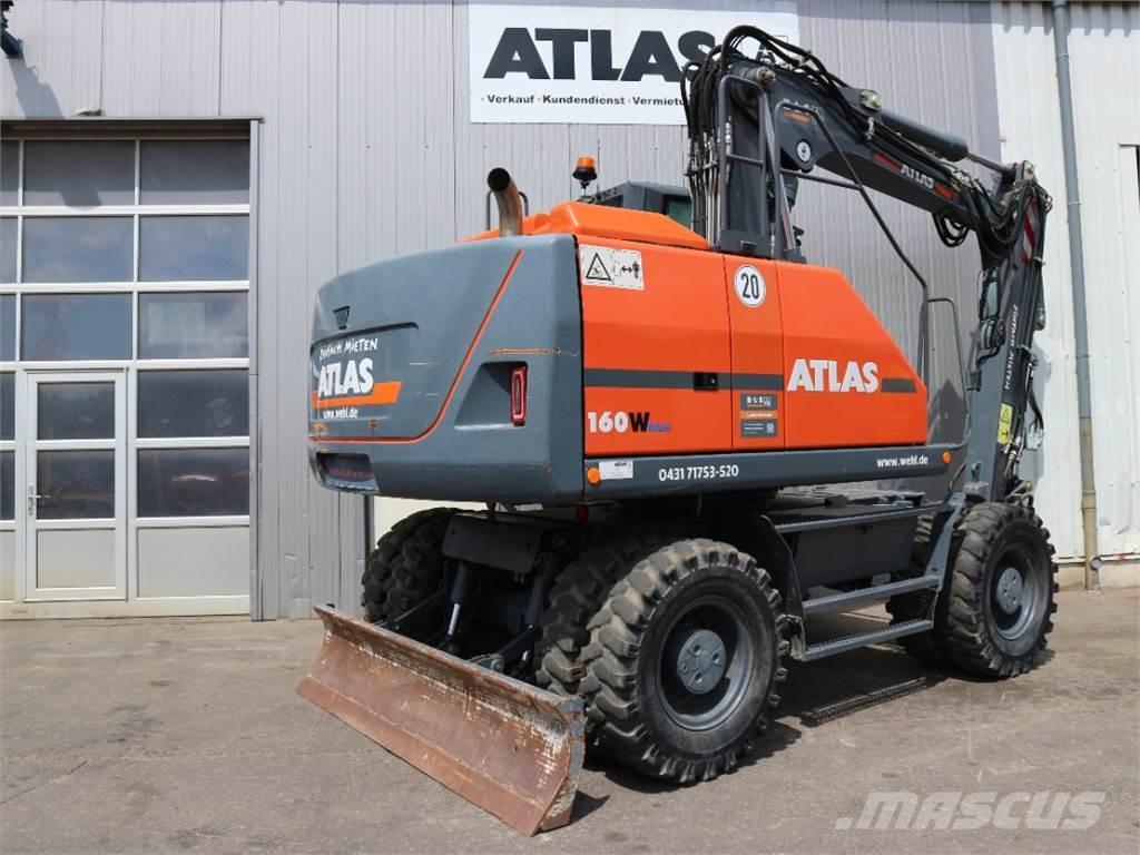 Atlas 160W-BLUE حفارات بعجل