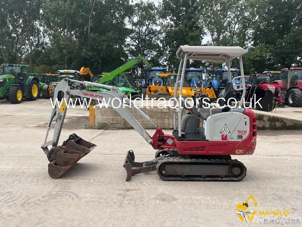 Takeuchi TB 216 حفارات صغيرة أقل من 7 طن (حفارات صغيرة)
