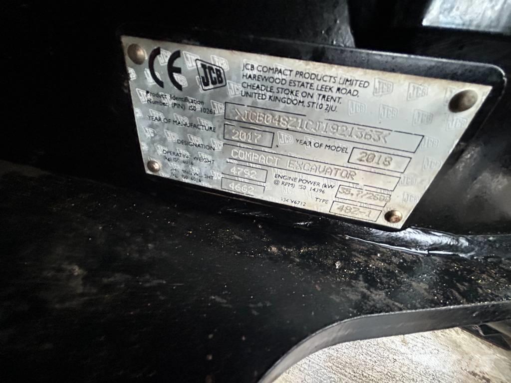 JCB 48 Z-1 حفارات صغيرة أقل من 7 طن (حفارات صغيرة)