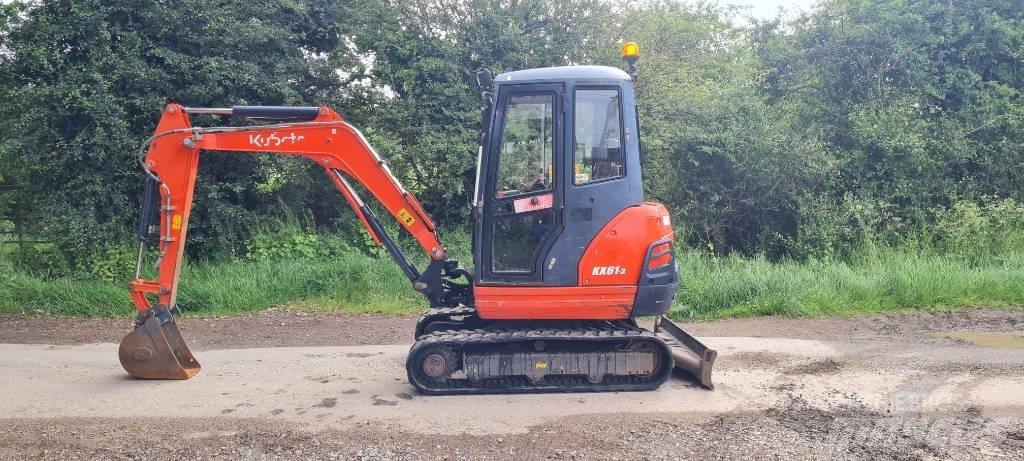 Kubota KX 61-3 حفارات صغيرة أقل من 7 طن (حفارات صغيرة)