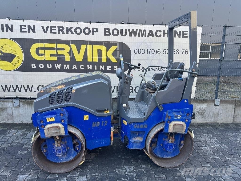 Hamm HD 12 VV مداحل ثنائية الاسطوانة