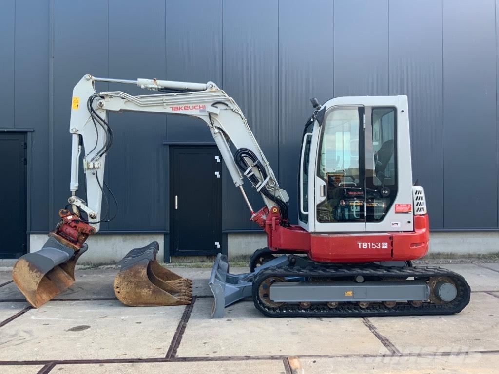 Takeuchi TB 153 FR حفارات صغيرة أقل من 7 طن (حفارات صغيرة)