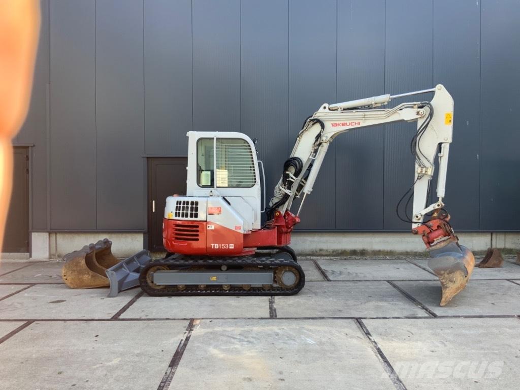 Takeuchi TB 153 FR حفارات صغيرة أقل من 7 طن (حفارات صغيرة)