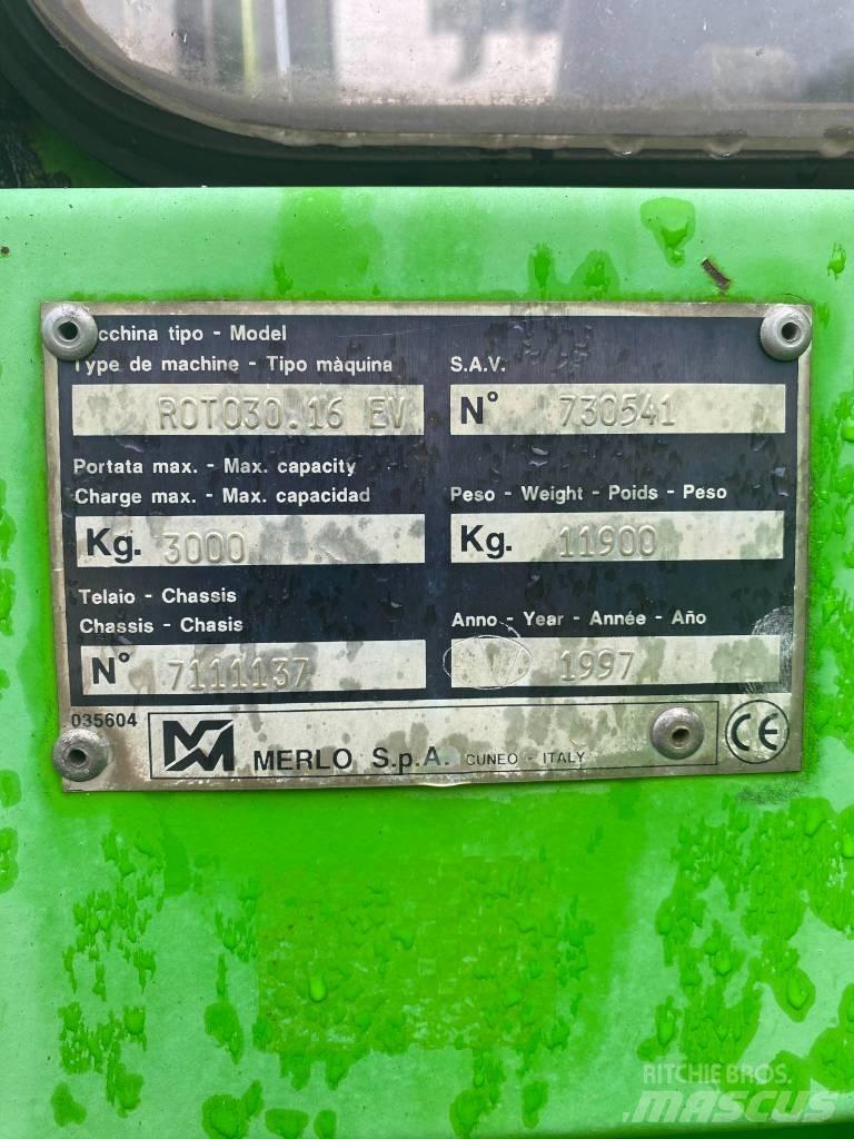 Merlo Roto 30.16 EV مناولات متداخلة