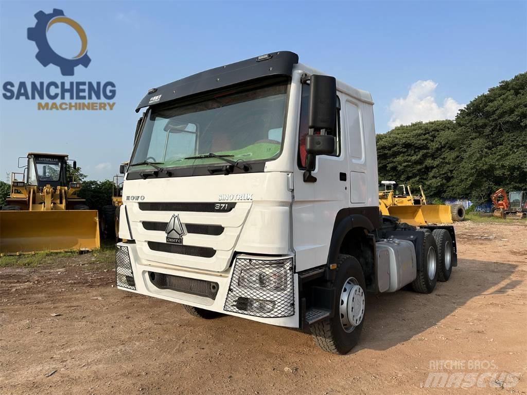 Howo 371hp وحدات الجر