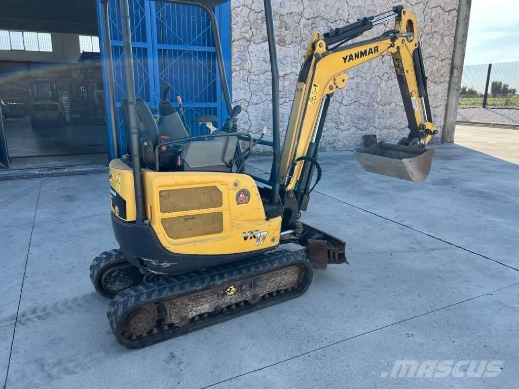 Yanmar Vio 17 حفارات صغيرة أقل من 7 طن (حفارات صغيرة)