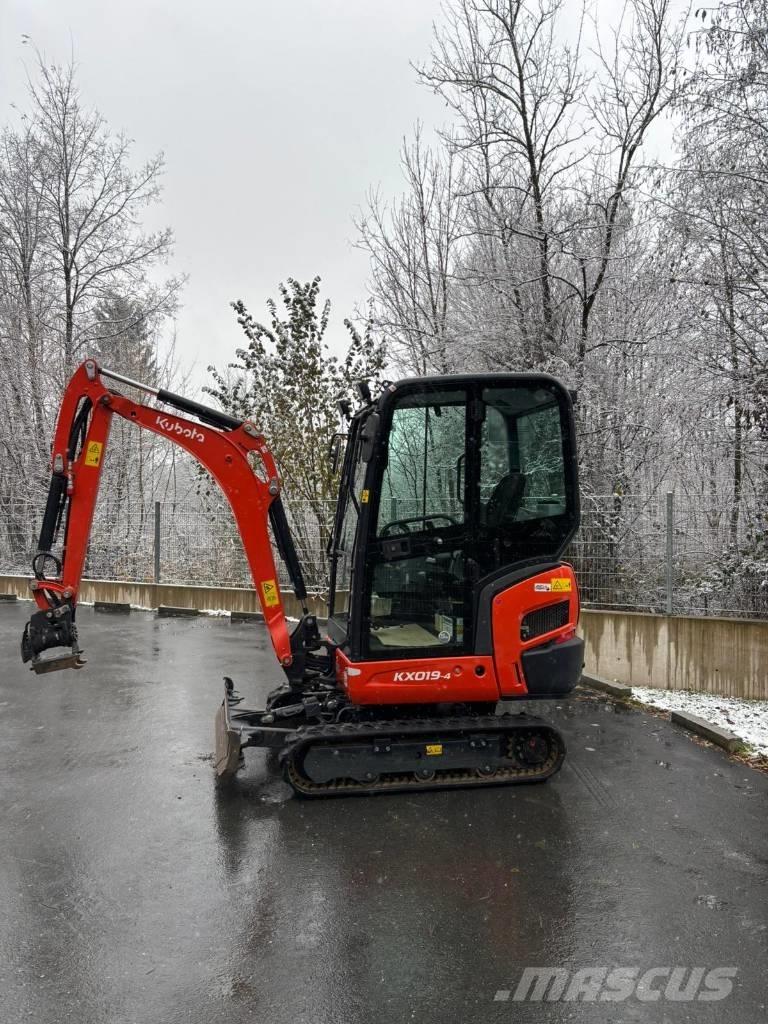 Kubota KX 019-4 حفارات صغيرة أقل من 7 طن (حفارات صغيرة)