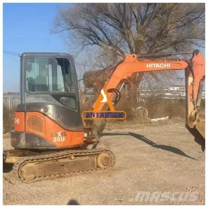 Hitachi ZX 35 U حفارات صغيرة أقل من 7 طن (حفارات صغيرة)