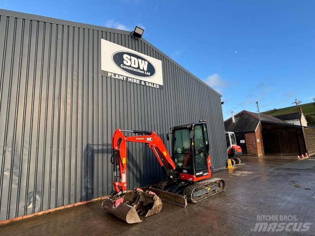 Kubota U 27-4 حفارات صغيرة أقل من 7 طن (حفارات صغيرة)