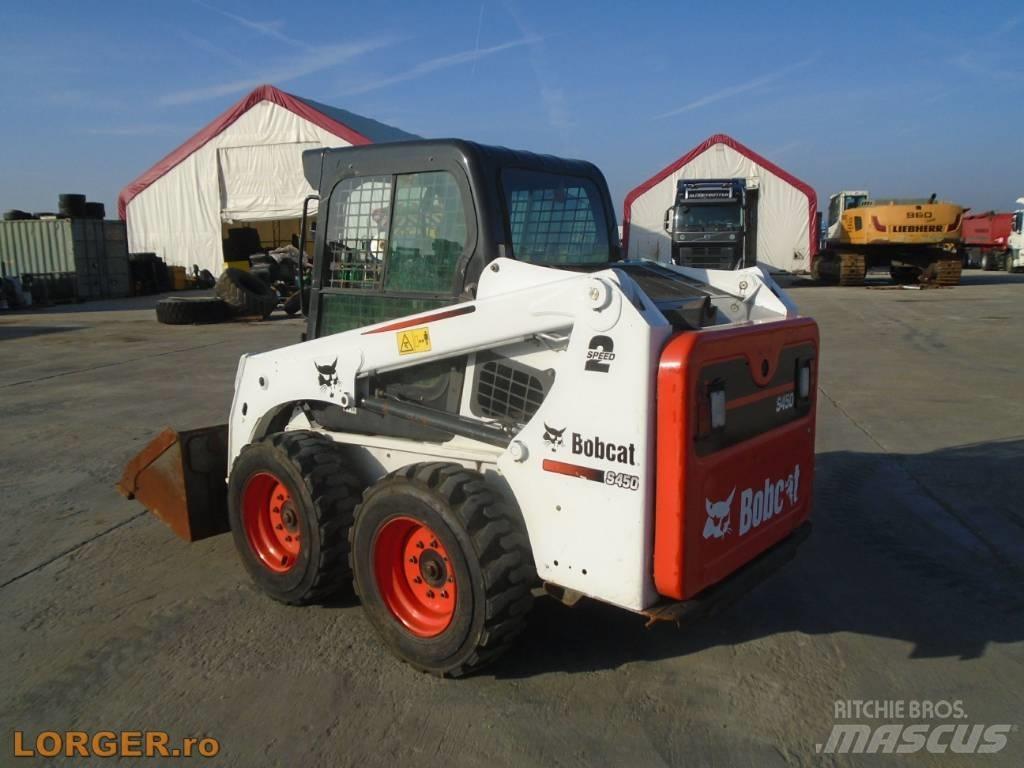 Bobcat S 450 لوادر انزلاقية التوجيه