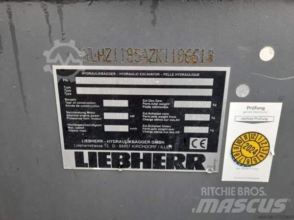 Liebherr A 920 حفارات بعجل