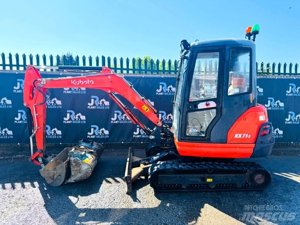 Kubota KX 71-3 حفارات صغيرة أقل من 7 طن (حفارات صغيرة)