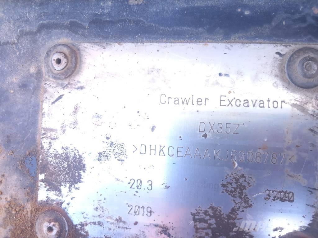 Doosan DX 35 Z حفارات صغيرة أقل من 7 طن (حفارات صغيرة)