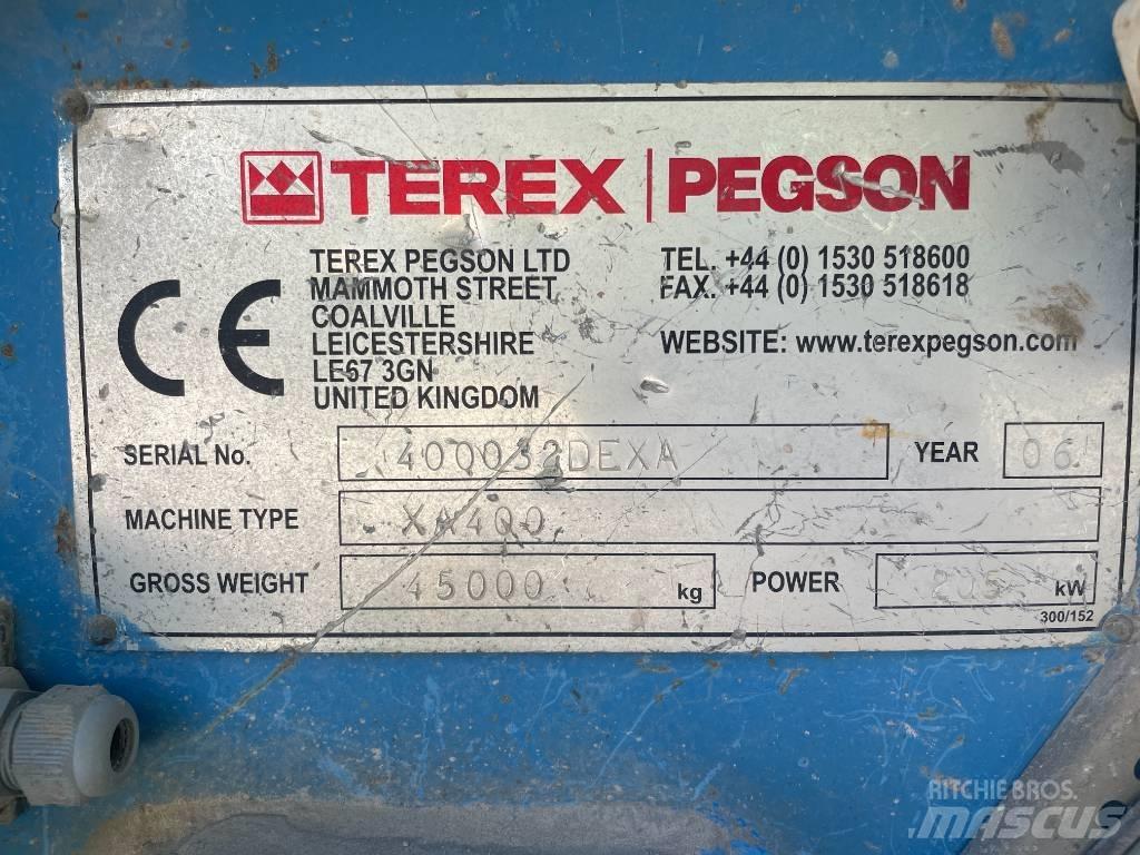 Terex Pegson XA 400 الكسارات المتنقلة