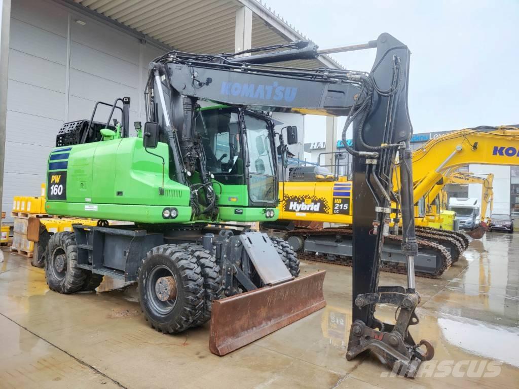 Komatsu PW 160-11 حفارات بعجل