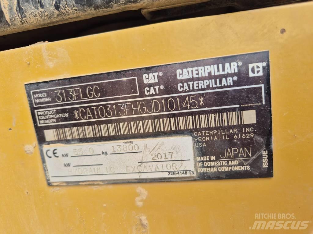 CAT 313 F LGC حفارات زحافة