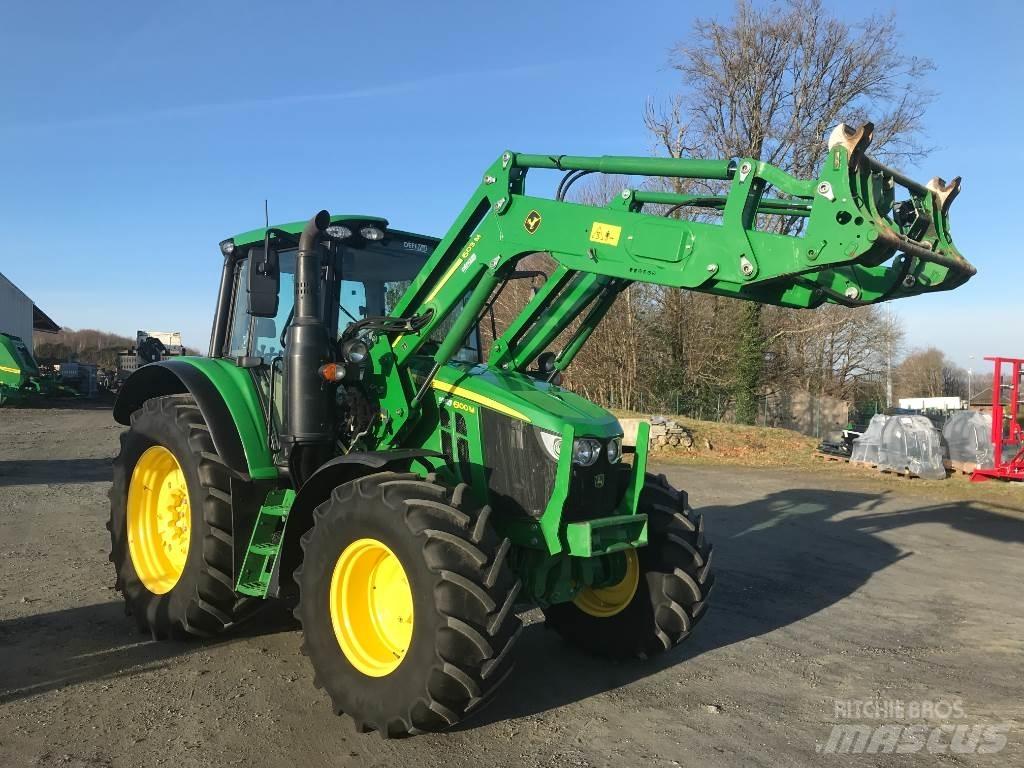 John Deere 6100 M الجرارات