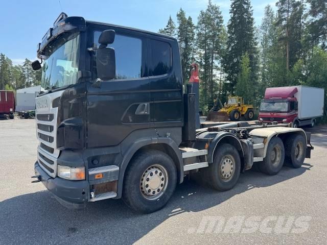Scania R 500 شاحنات الرافعات الخطافية
