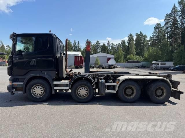 Scania R 500 شاحنات الرافعات الخطافية