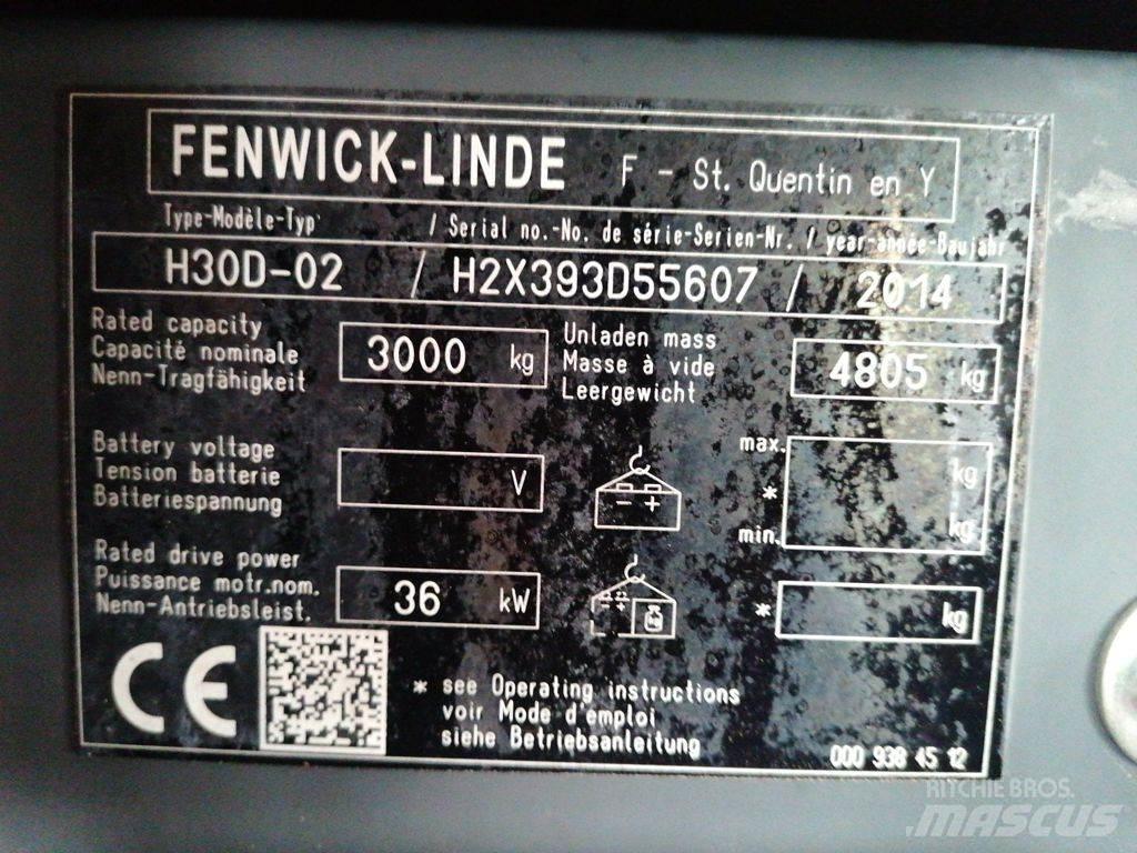 Linde H30D-02 شاحنات الديزل