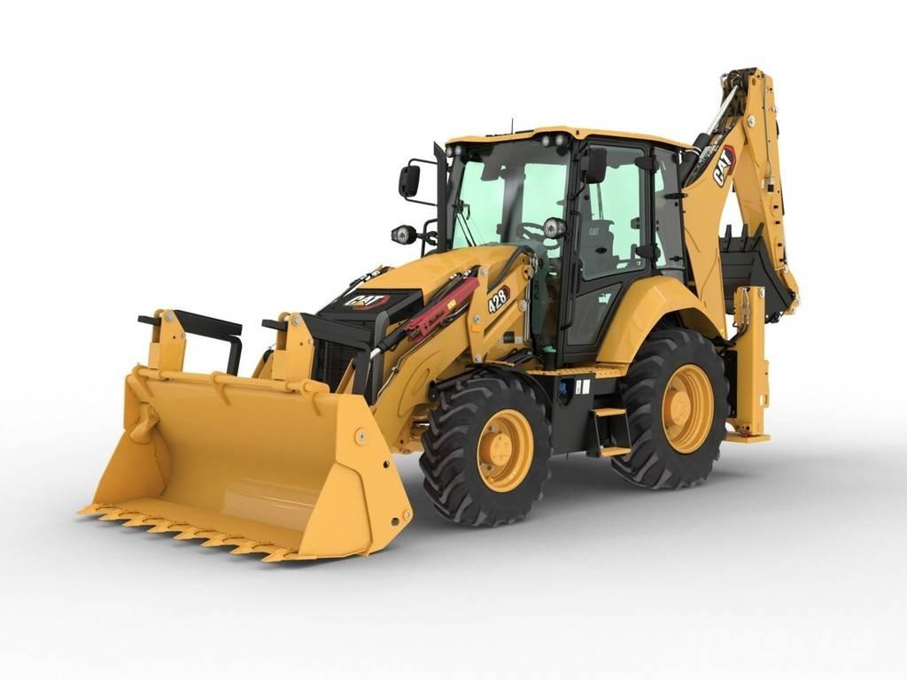 CAT 428 new لوادر ذات جرافات عكسية