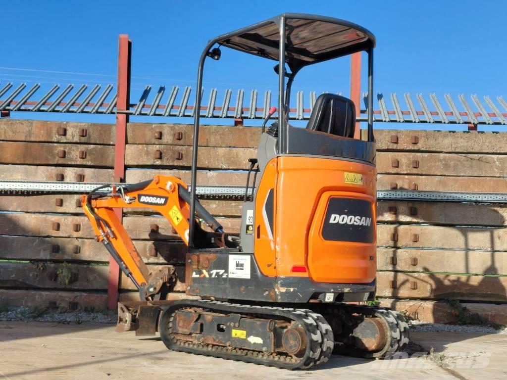 Doosan DX17Z حفارات صغيرة أقل من 7 طن (حفارات صغيرة)