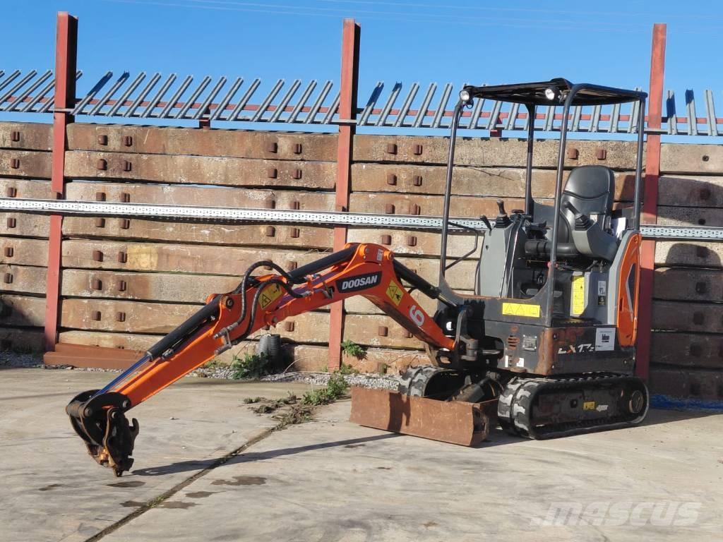 Doosan DX17Z حفارات صغيرة أقل من 7 طن (حفارات صغيرة)