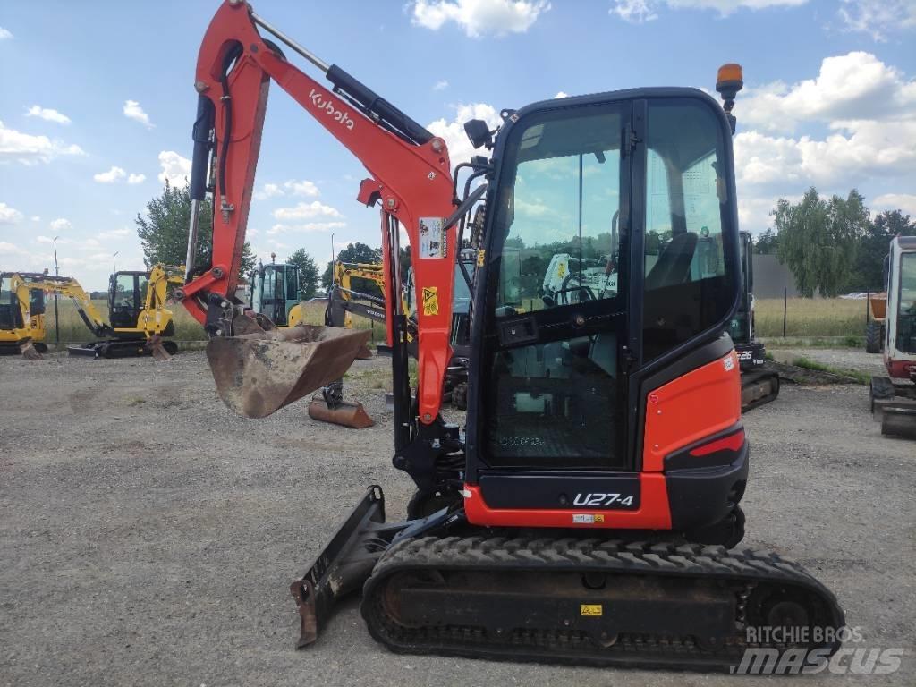 Kubota U 27-4 حفارات صغيرة أقل من 7 طن (حفارات صغيرة)
